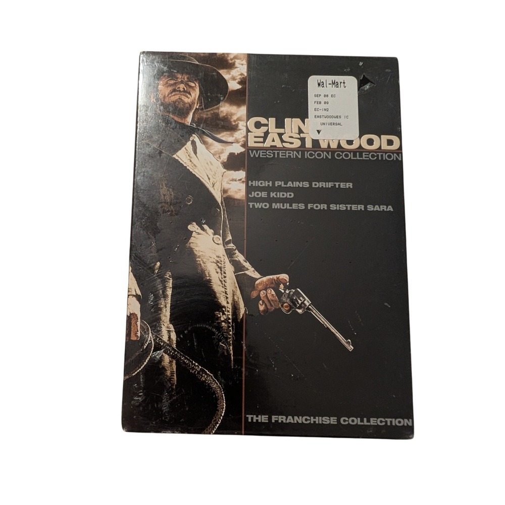 Clint Eastwood Western Icon Collection 3-Movie DVD High Plains Drifter Joe Kidd